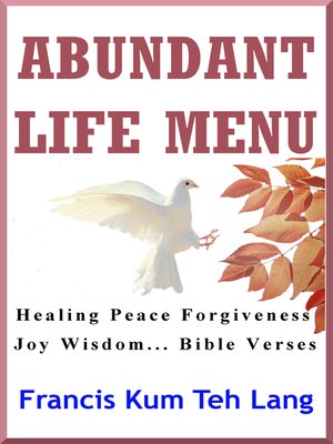 cover image of Abundant Life Menu
